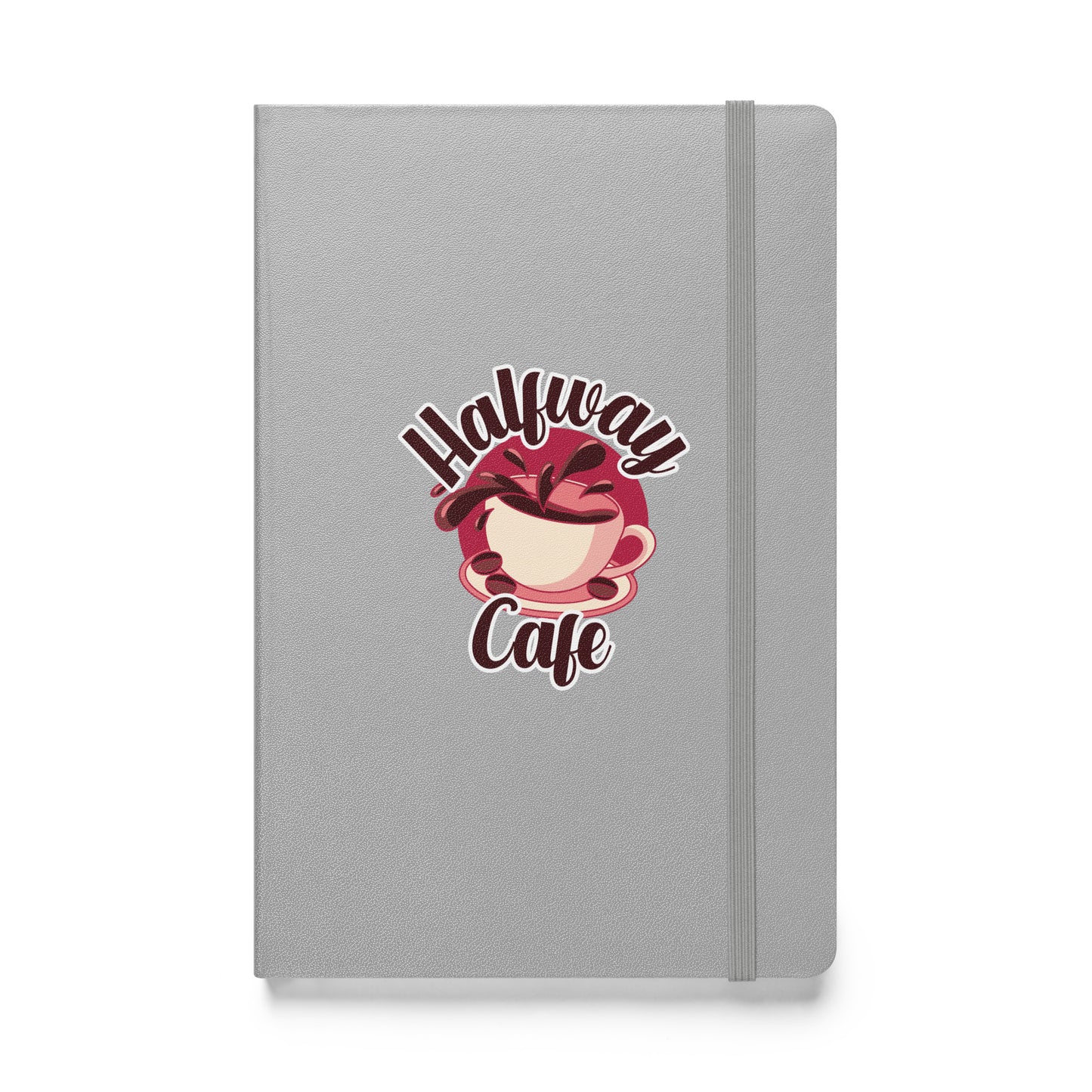 Halfway Cafe Hardcover bound notebook