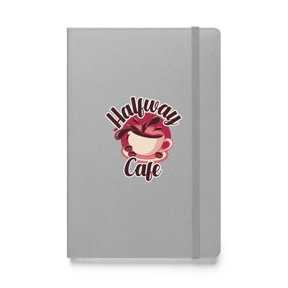 Halfway Cafe Hardcover bound notebook