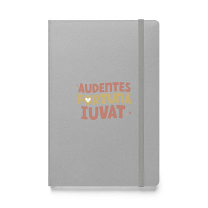 Audentes Fortuna Iuvat Hardcover bound notebook