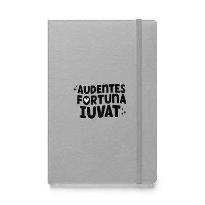 Audentes Fortuna Iuvat Hardcover bound notebook