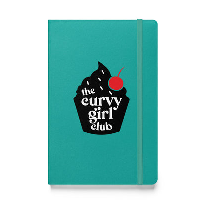 Curvy Girl Club Hardcover bound notebook