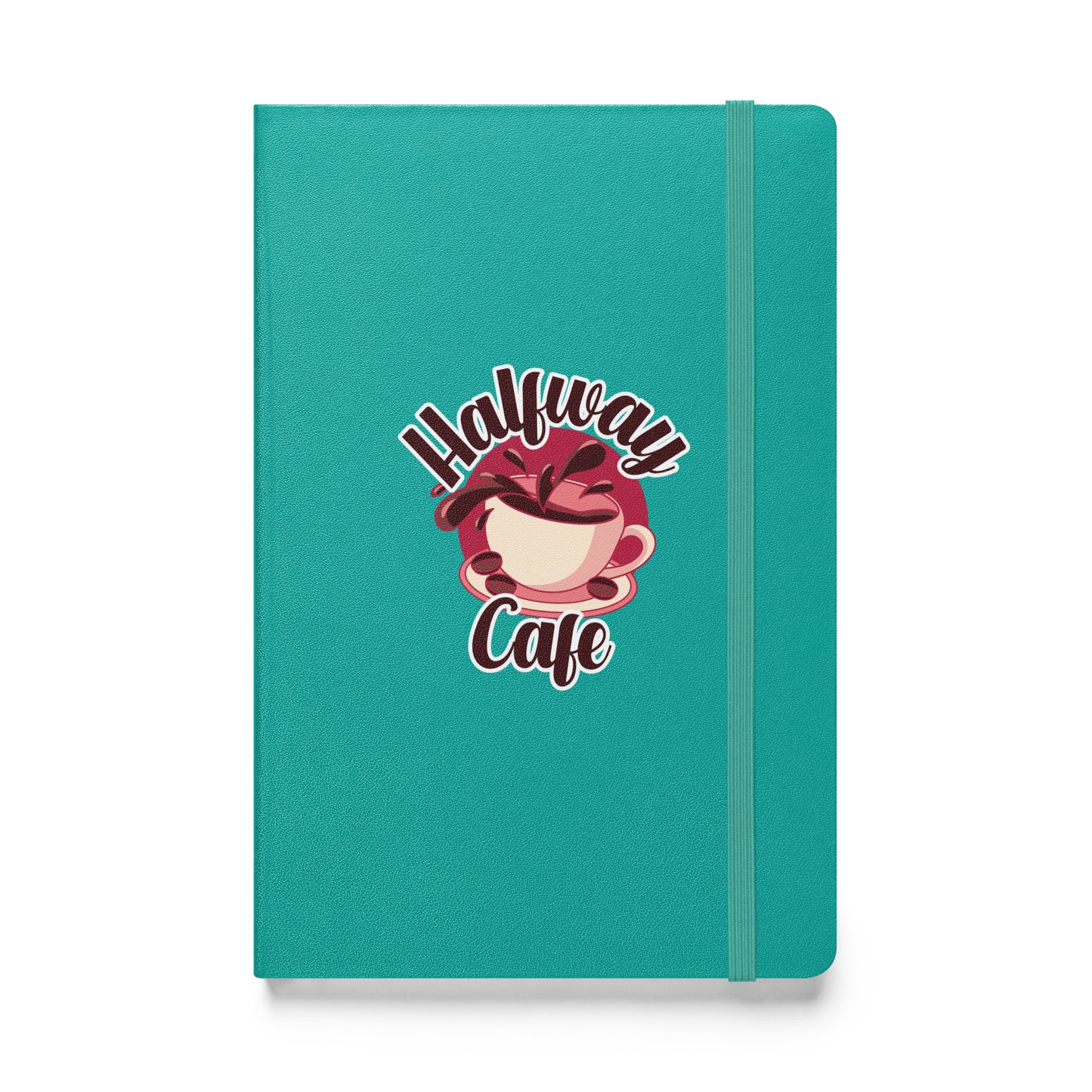 Halfway Cafe Hardcover bound notebook