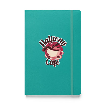 Halfway Cafe Hardcover bound notebook