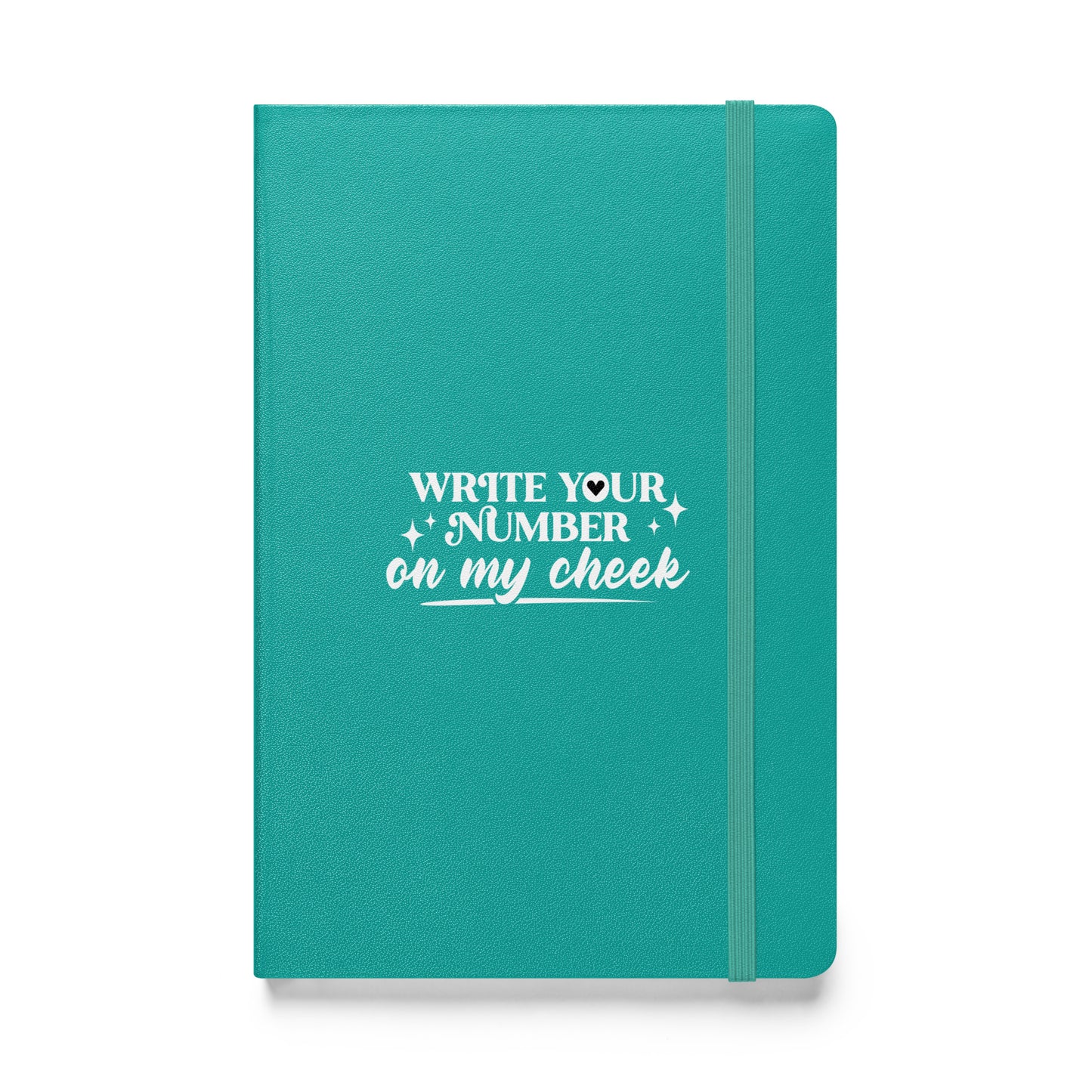 Write Your Number Hardcover bound notebook