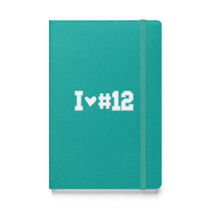 I <3 #12 Hardcover bound notebook