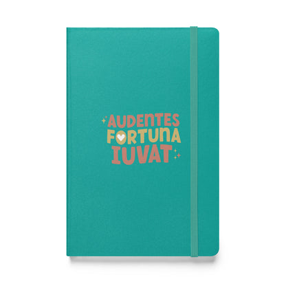 Audentes Fortuna Iuvat Hardcover bound notebook