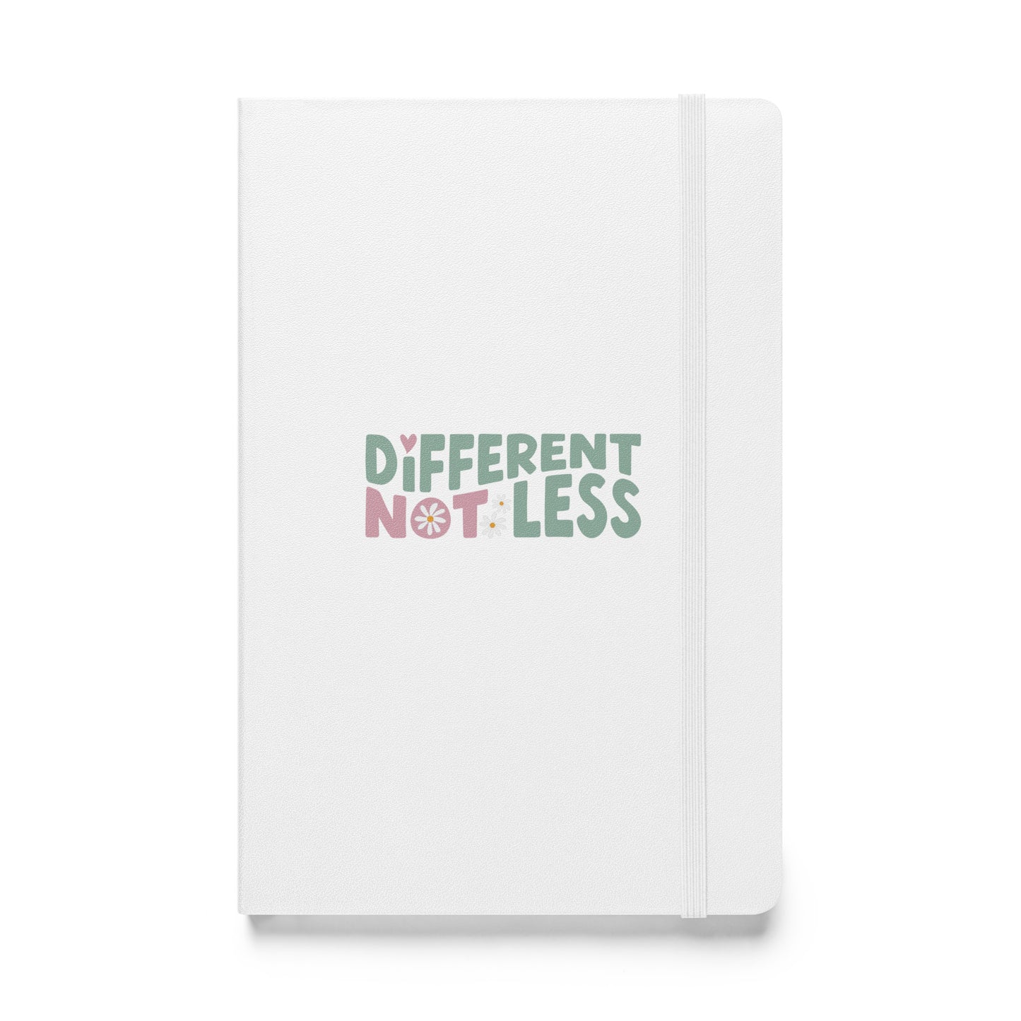 Different Not Less Hardcover bound notebook