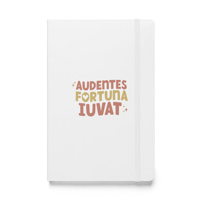 Audentes Fortuna Iuvat Hardcover bound notebook