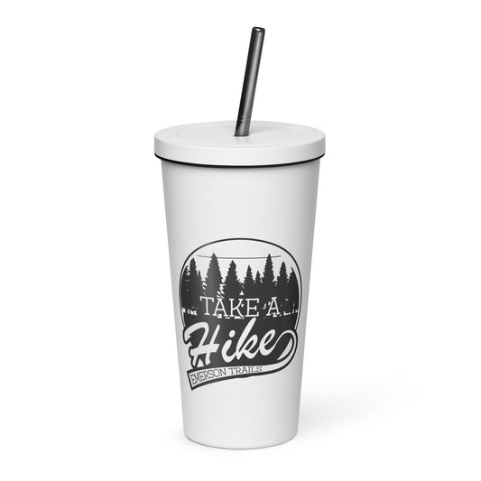 Emerson Trails Insulated tumbler with a straw