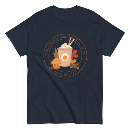 Curvy Girl Fall T-Shirt