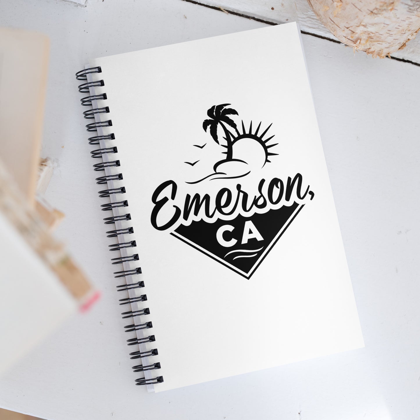 Emerson CA Spiral notebook