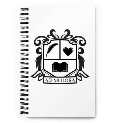 Emerson Academy Coat of Arms Spiral notebook