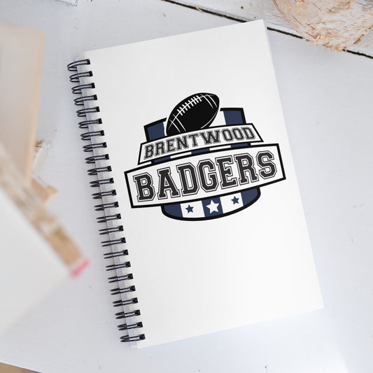 Badgers Spiral notebook