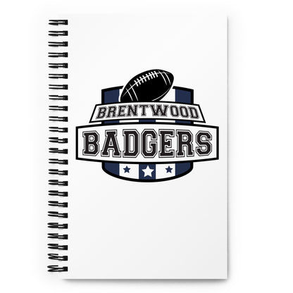 Badgers Spiral notebook