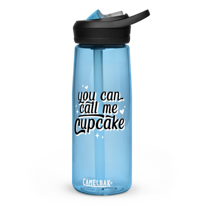 You Can Call Me Cupcake Sports water bottle