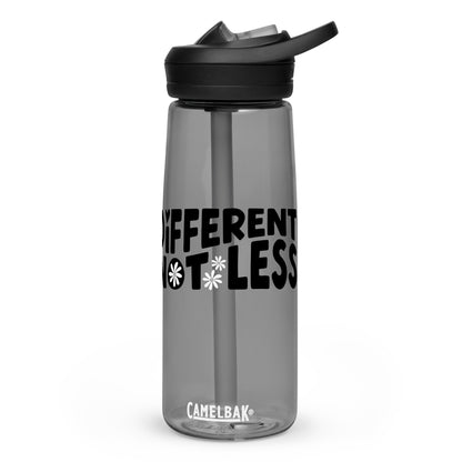 Different Not Less Sports water bottle