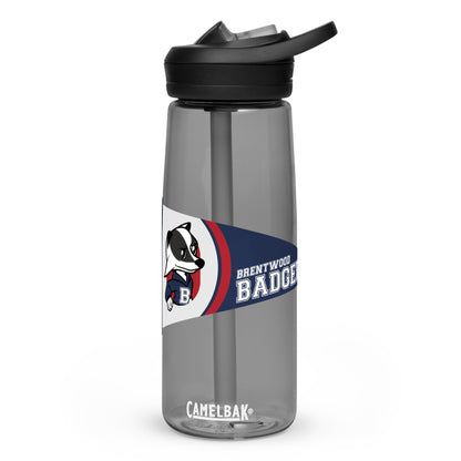 Brentwood Badgers Pennant Sports water bottle