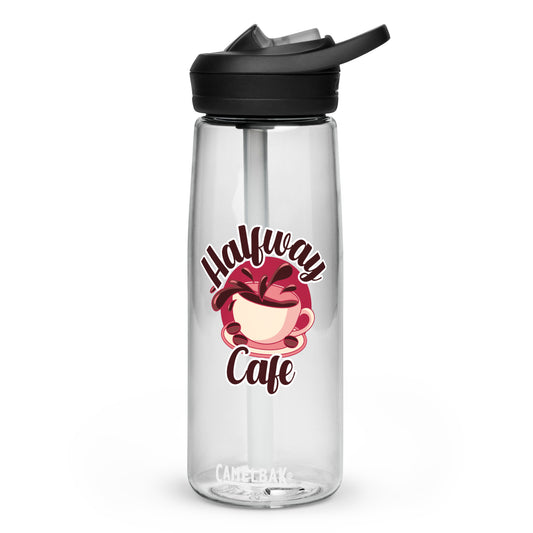 Halfway Cafe Sports water bottle