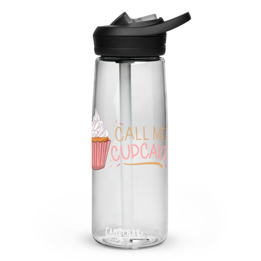 Call Me Cupcake Sports water bottle