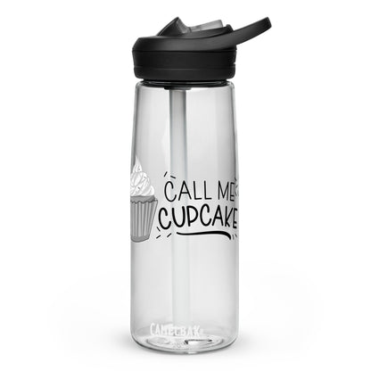 Call Me Cupcake Sports water bottle