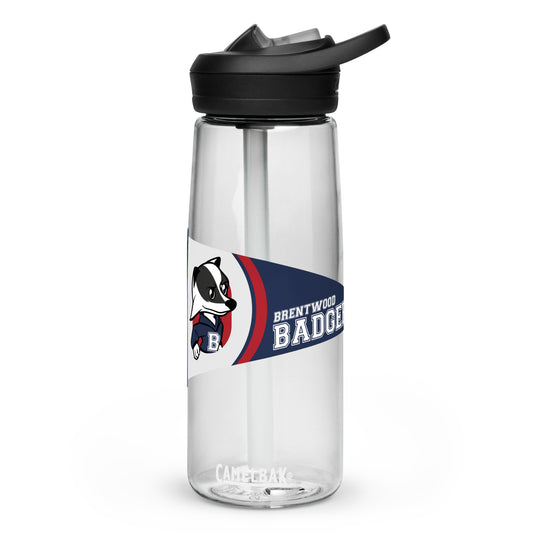 Brentwood Badgers Pennant Sports water bottle