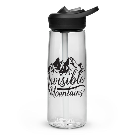 Invisible Mountains Sports water bottle