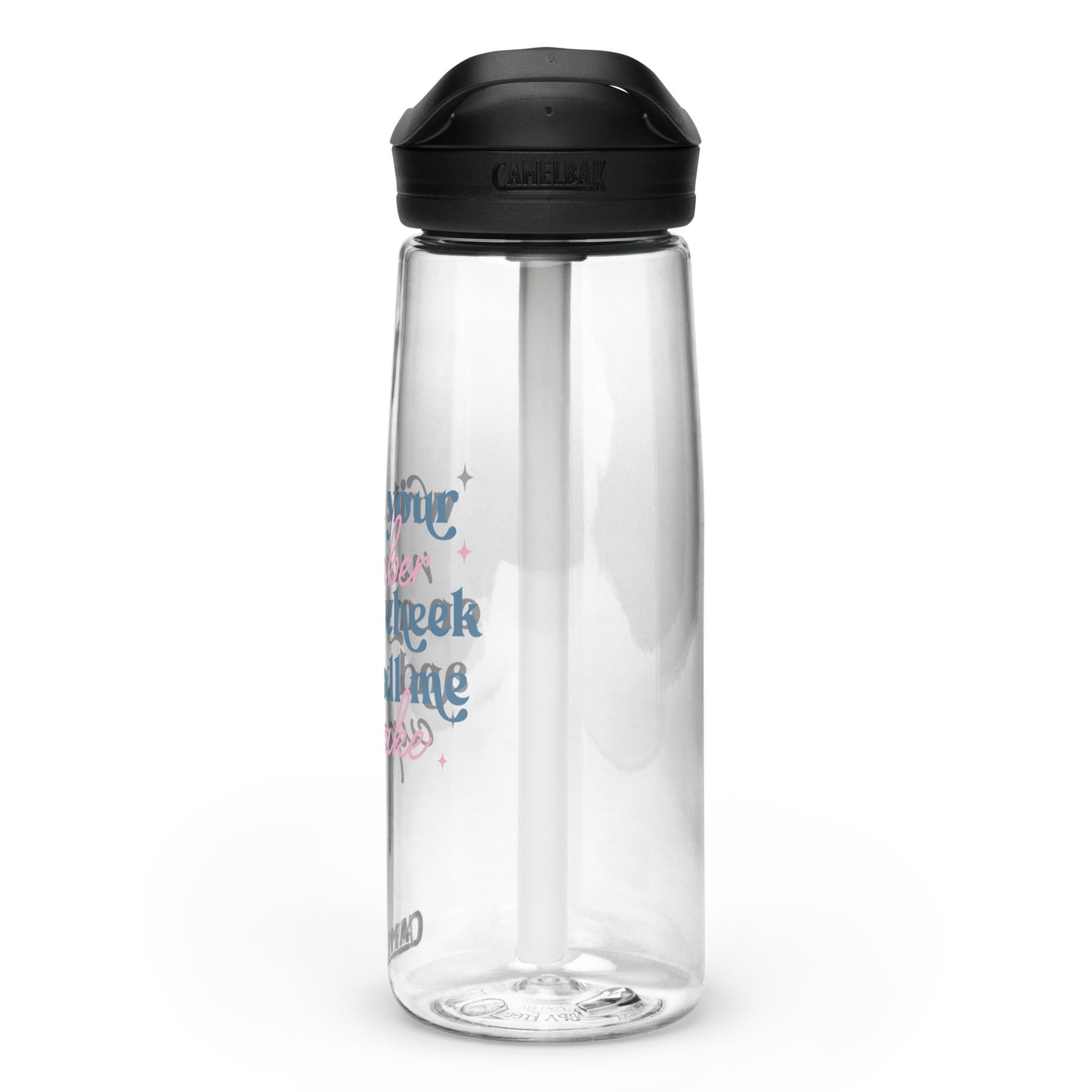 Write Your Number & Call Me Cupcake Sports water bottle