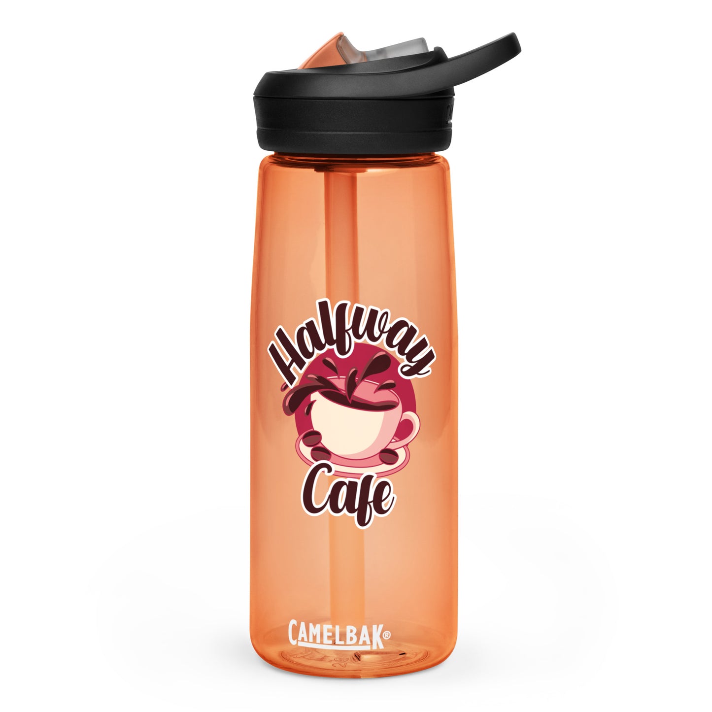 Halfway Cafe Sports water bottle