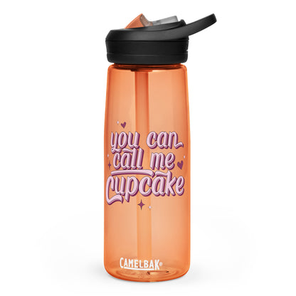 You Can Call Me Cupcake Sports water bottle