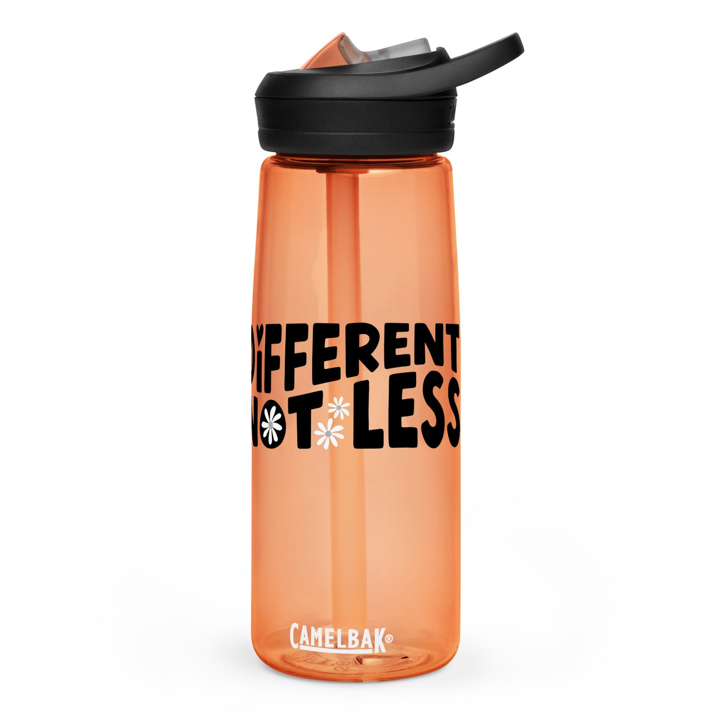 Different Not Less Sports water bottle