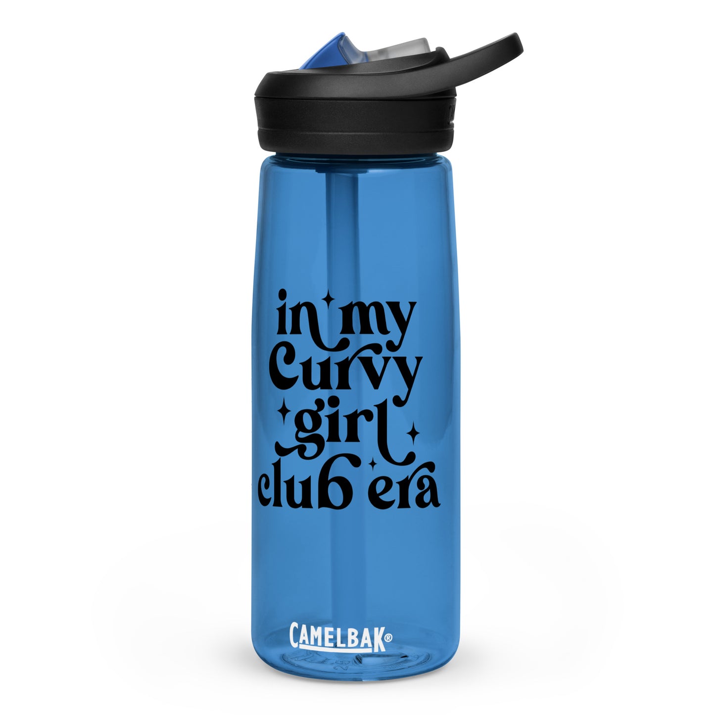 In My Curvy Girl Club Era Sports water bottle