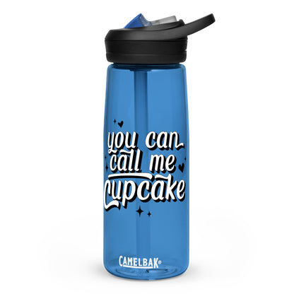 You Can Call Me Cupcake Sports water bottle