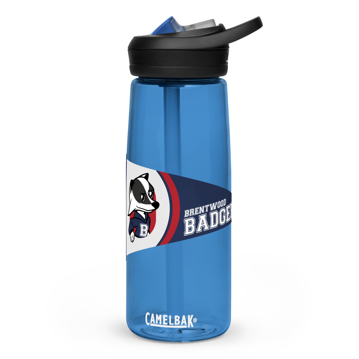 Brentwood Badgers Pennant Sports water bottle