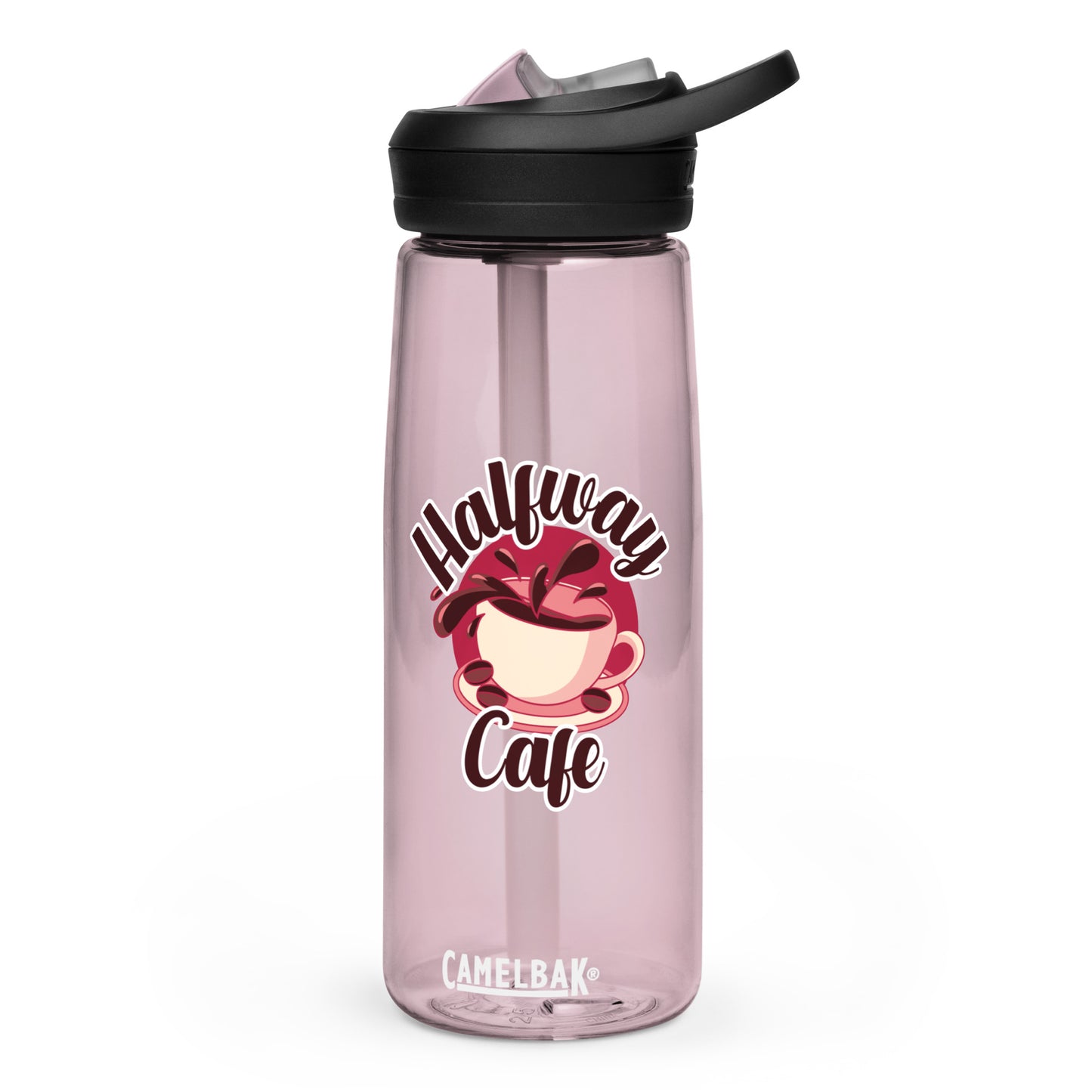 Halfway Cafe Sports water bottle