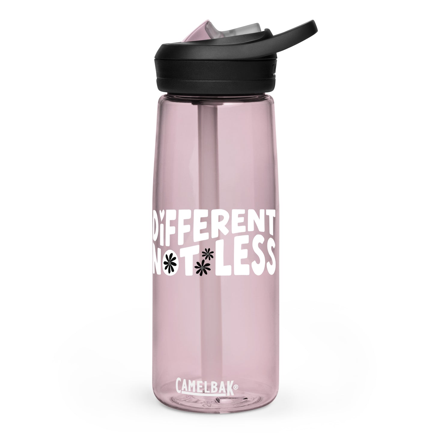 Different Not Less Sports water bottle