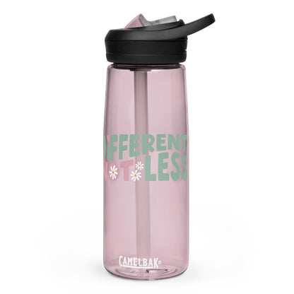 Different Not Less Sports water bottle