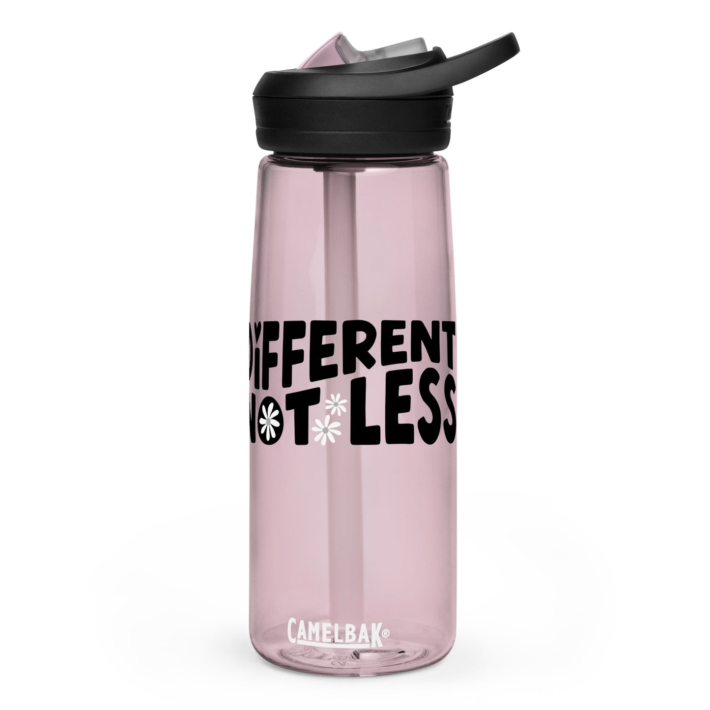 Different Not Less Sports water bottle