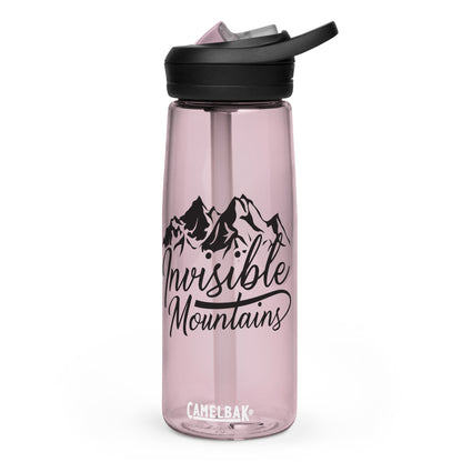 Invisible Mountains Sports water bottle