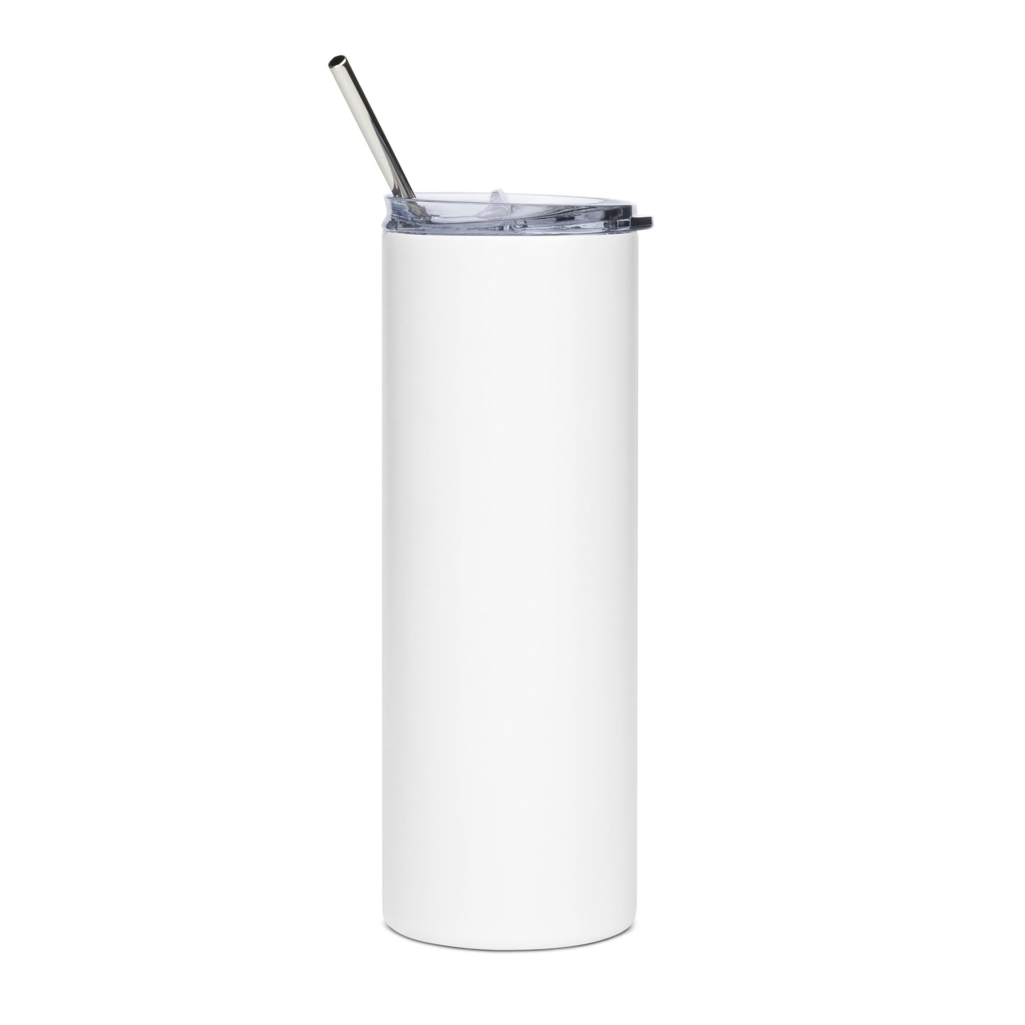 I <3 Quarterbacks Stainless steel tumbler