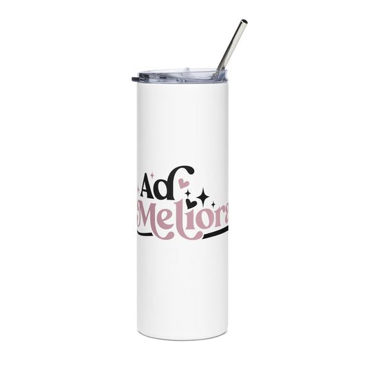 Ad Meliora Stainless steel tumbler