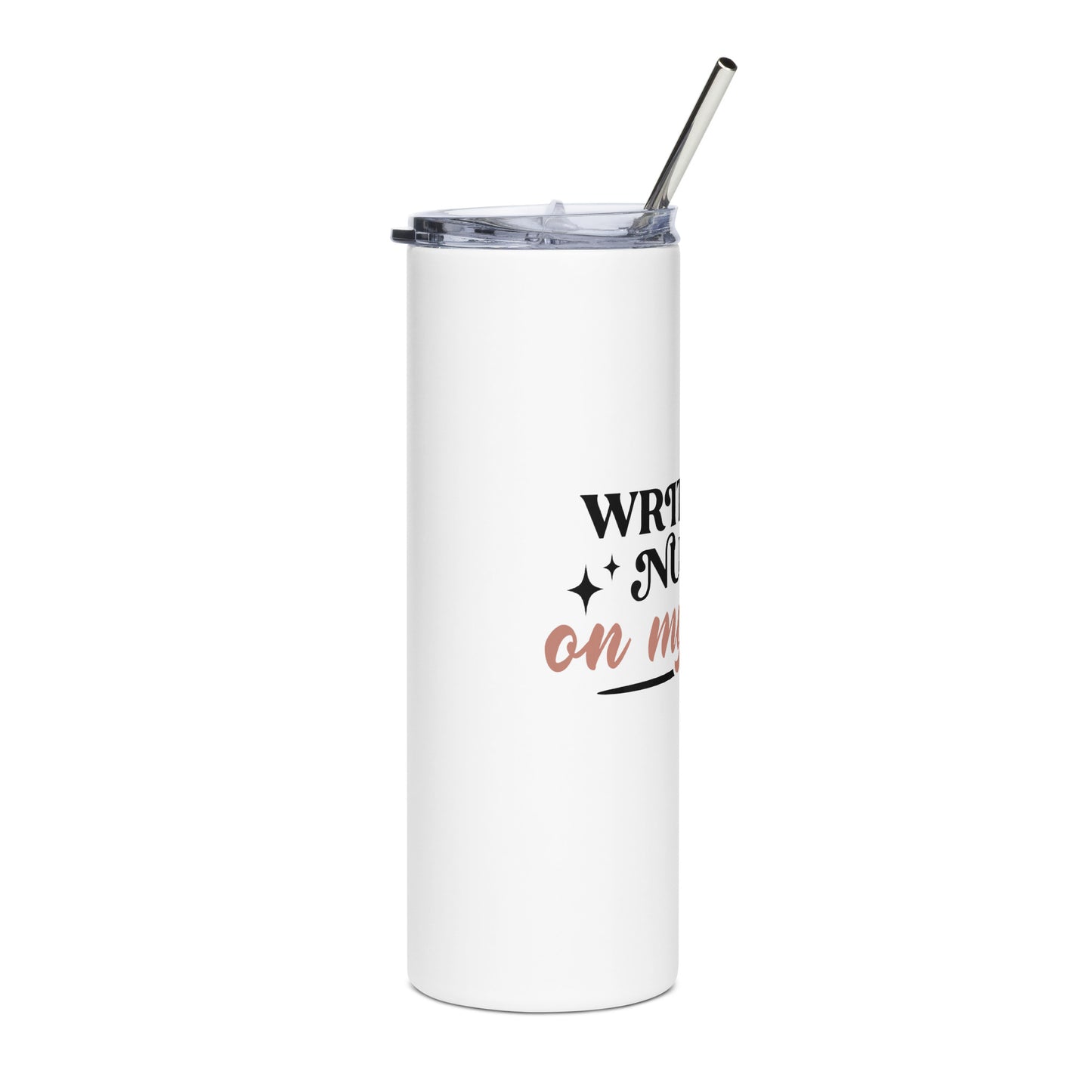 Write Your Number Stainless steel tumbler