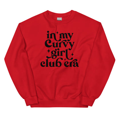 In My Curvy Girl Club Era Unisex Sweatshirt