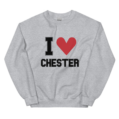 I <3 Chester Unisex Sweatshirt