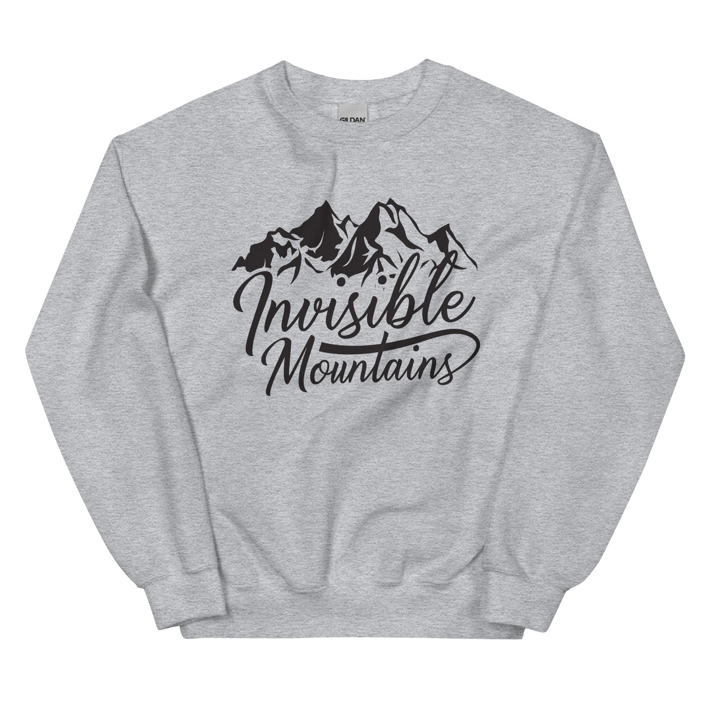 Invisible Mountains Unisex Sweatshirt