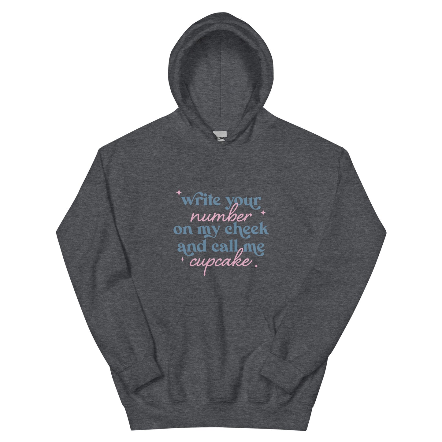 Write Your Number & Call Me Cupcake Unisex Hoodie