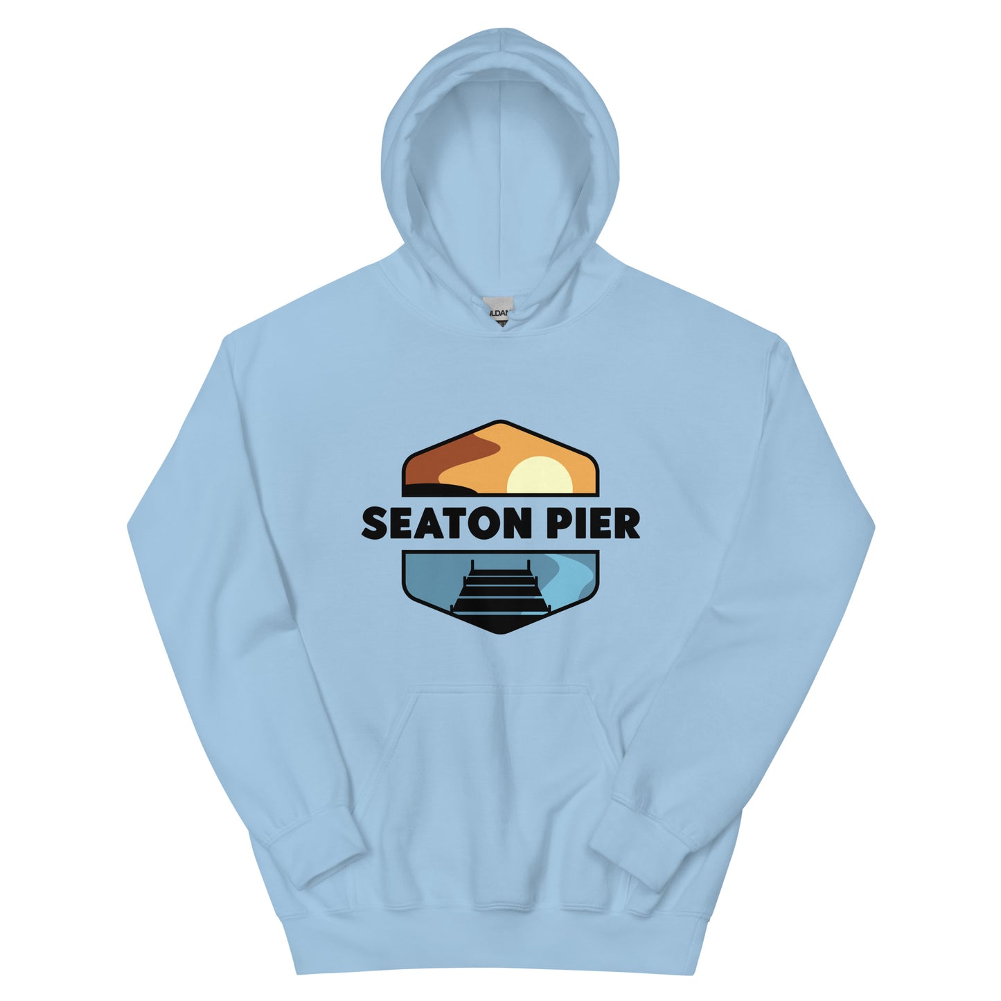 Seaton Pier Unisex Hoodie