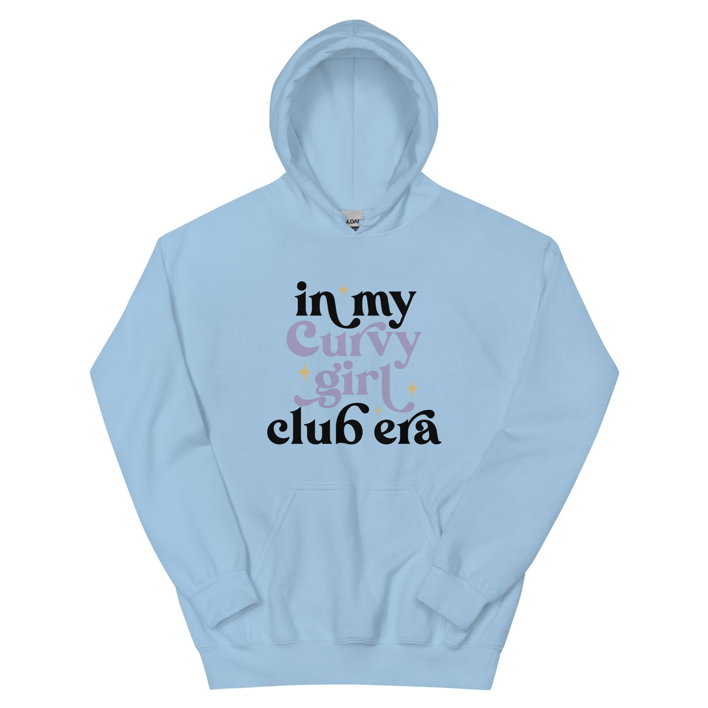 In My Curvy Girl Club Era Unisex Hoodie