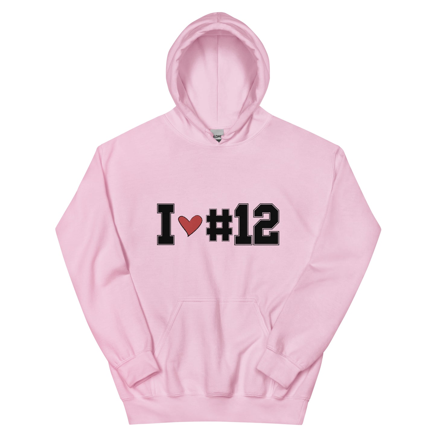 I <3 #12 Unisex Hoodie