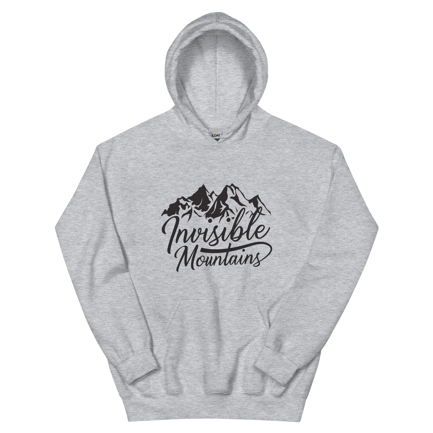 Invisible Mountains Unisex Hoodie