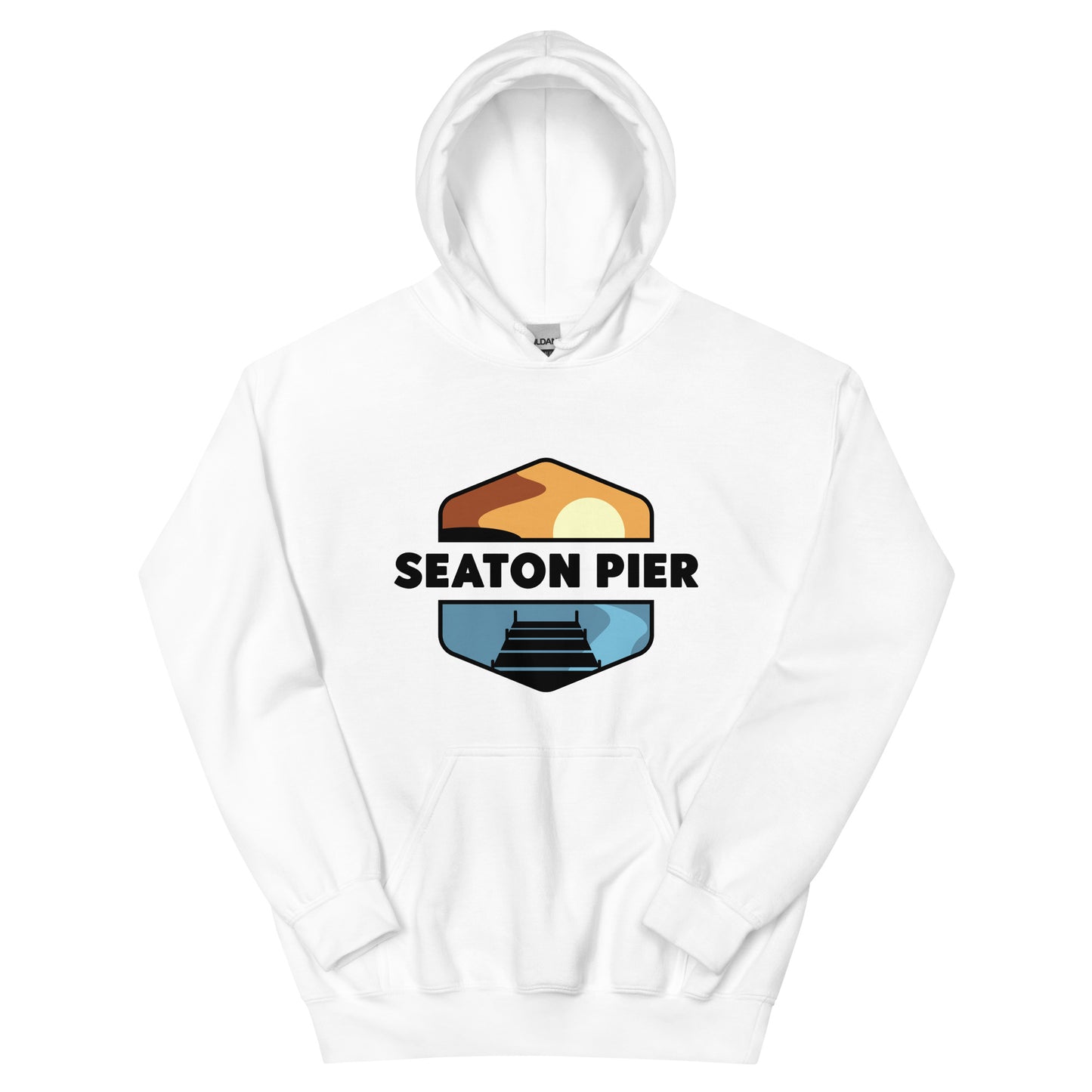 Seaton Pier Unisex Hoodie